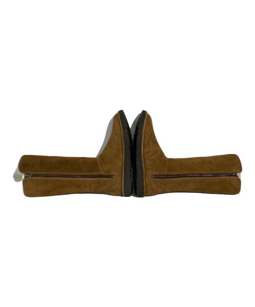 UGG（アグ）UGG (アグ) ミドルムートンブーツ ブラウン サイズ:23.0の古着・服飾アイテム