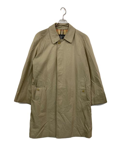 BURBERRY（バーバリー）BURBERRY (バーバリー) 裏ノバチェックステンカラーコート ブラウン サイズ:表記無しの古着・服飾アイテム