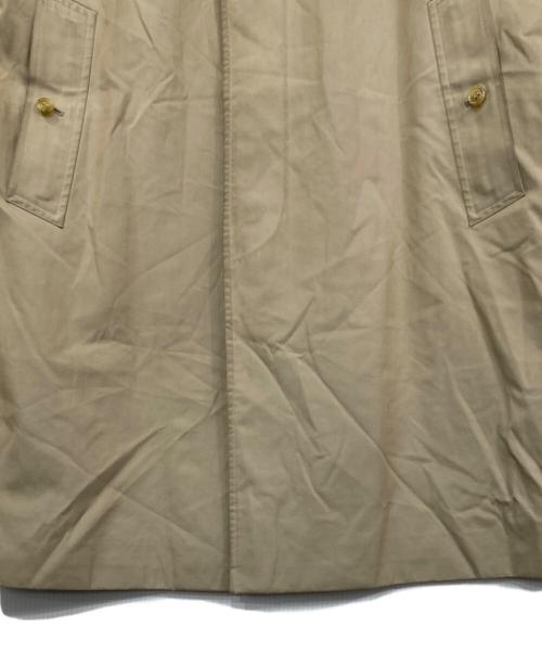BURBERRY（バーバリー）BURBERRY (バーバリー) 裏ノバチェックステンカラーコート ブラウン サイズ:表記無しの古着・服飾アイテム