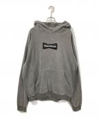 BABYLONE×WASTED YOUTHバビロン×ウェイステッドユース）の古着「コラボロゴパーカー」｜グレー