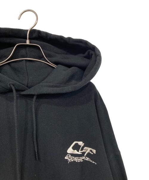 READYMADE（レディメイド）READYMADE (レディメイド) CLF SWEAT HOODIE ブラック サイズ:Lの古着・服飾アイテム