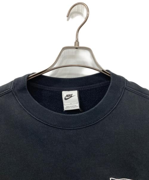 stussy（ステューシー）stussy (ステューシー) NIKE (ナイキ) Wash Crew ブラック サイズ:Lの古着・服飾アイテム