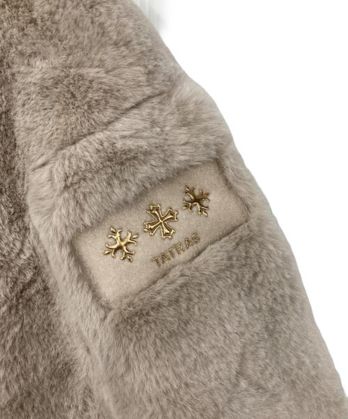 TATRAS（タトラス）TATRAS (タトラス) BARBRAエコファーブルゾン ブラウン サイズ:02の古着・服飾アイテム