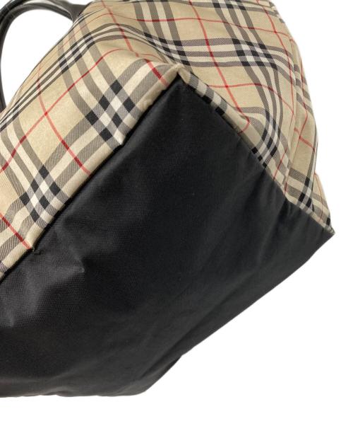 BURBERRY BLUE LABEL（バーバリー ブルー レーベル）BURBERRY BLUE LABEL (バーバリー ブルー レーベル) ノバチェックトートバッグ ベージュの古着・服飾アイテム