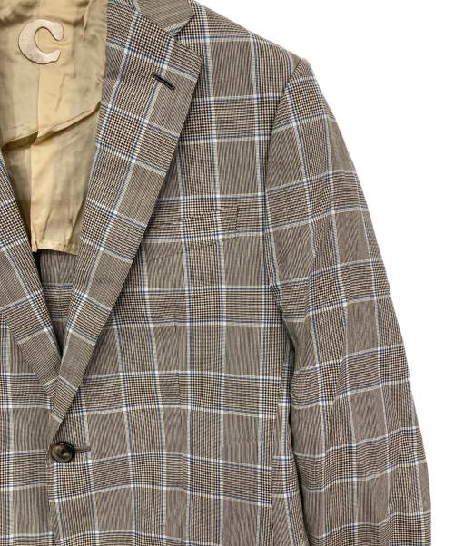 CARUSO（カルーゾ）CARUSO (カルーゾ) テーラードジャケット グレー サイズ:46の古着・服飾アイテム