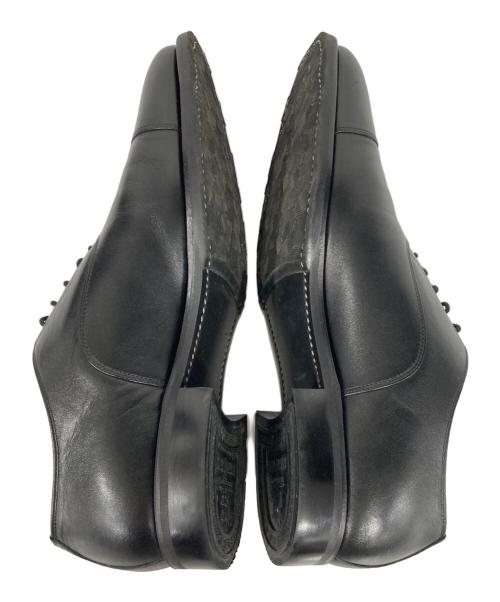 SCOTCH GRAIN（スコッチグレイン）SCOTCH GRAIN (スコッチグレイン) ストレートチップシューズ ブラック サイズ:24.5の古着・服飾アイテム