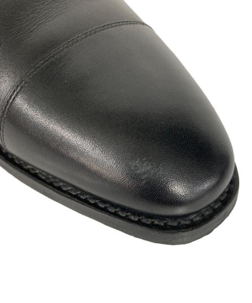 SCOTCH GRAIN（スコッチグレイン）SCOTCH GRAIN (スコッチグレイン) ストレートチップシューズ ブラック サイズ:24.5の古着・服飾アイテム