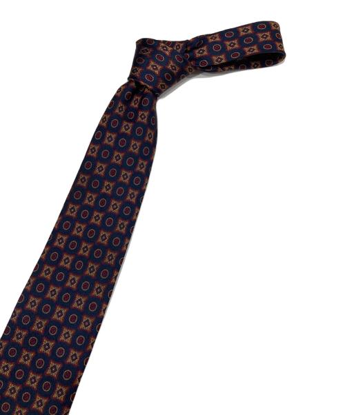 CHANEL（シャネル）CHANEL (シャネル) シルクネクタイ ネイビー サイズ:表記無しの古着・服飾アイテム