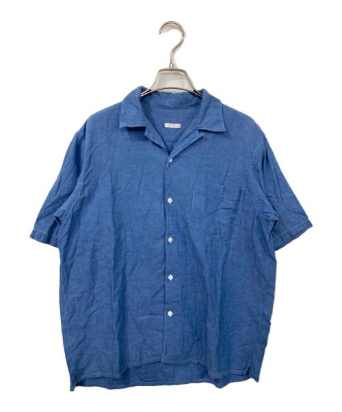COMOLI（コモリ）COMOLI (コモリ) オープンカラーシャツ ブルー サイズ:1の古着・服飾アイテム