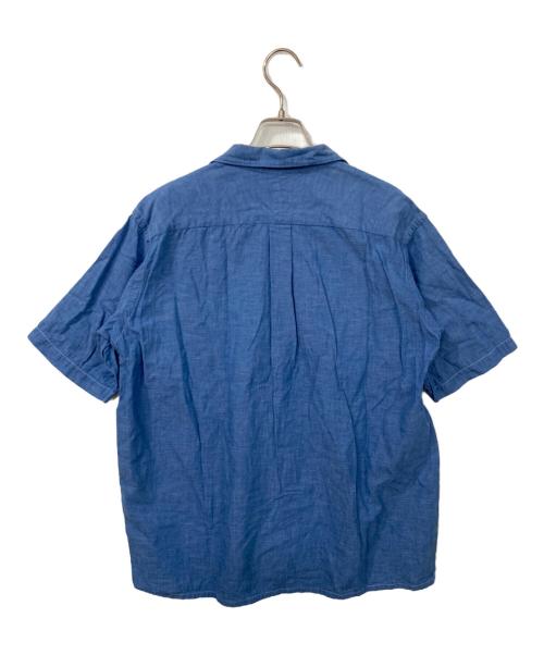 COMOLI（コモリ）COMOLI (コモリ) オープンカラーシャツ ブルー サイズ:1の古着・服飾アイテム