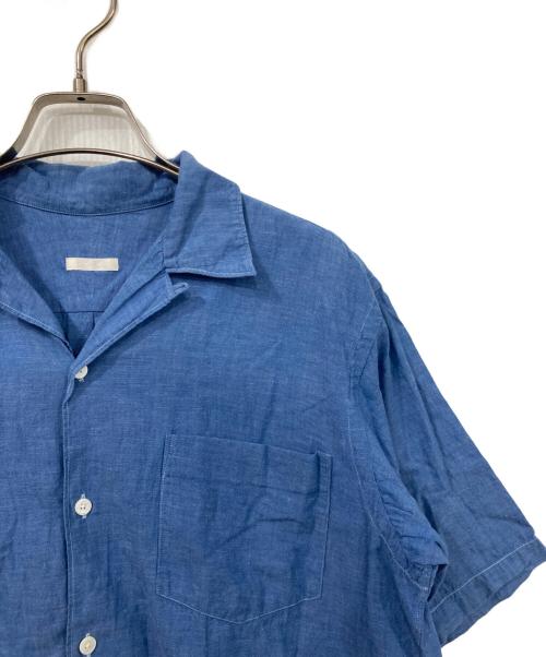 COMOLI（コモリ）COMOLI (コモリ) オープンカラーシャツ ブルー サイズ:1の古着・服飾アイテム