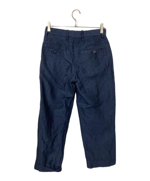 PAUL SMITH（ポールスミス）Paul Smith (ポールスミス) コットンリネンスラックス ネイビー サイズ:Sの古着・服飾アイテム