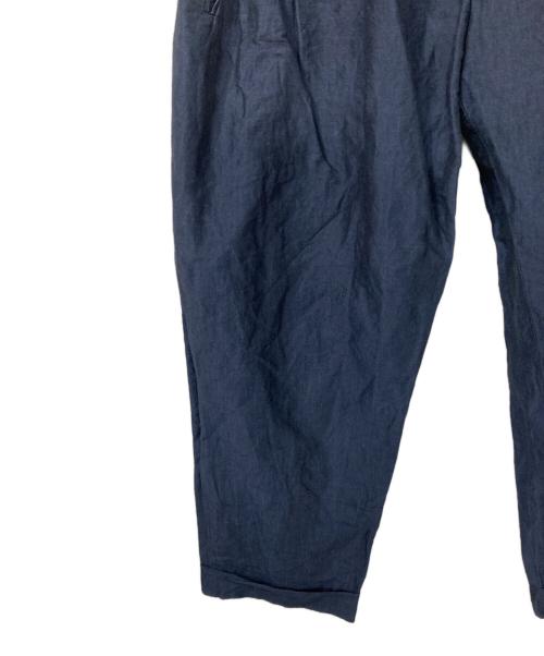 PAUL SMITH（ポールスミス）Paul Smith (ポールスミス) コットンリネンスラックス ネイビー サイズ:Sの古着・服飾アイテム