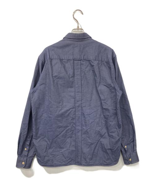 FRED PERRY（フレッドペリー）FRED PERRY (フレッドペリー) 長袖シャツ ブルー サイズ:Mの古着・服飾アイテム