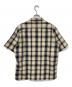 PENDLETON (ペンドルトン) コットンリネンオンブレ開襟シャツ ベージュ×ブルー サイズ:M：5000円