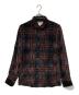 SHAREEF（シャリーフ）の古着「MOLE CHECK DOLMAN SHIRTS」｜ブラウン