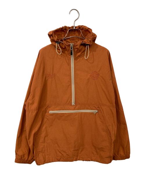 what's up（ワッツアップ）what's up (ワッツアップ) アノラックパーカー オレンジ サイズ:Mの古着・服飾アイテム