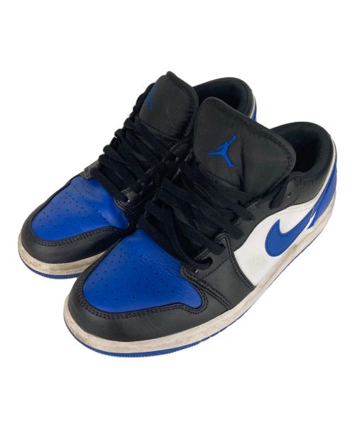 NIKE（ナイキ）NIKE (ナイキ) Air Jordan 1 Low ブルー×ブラック サイズ:25.5の古着・服飾アイテム