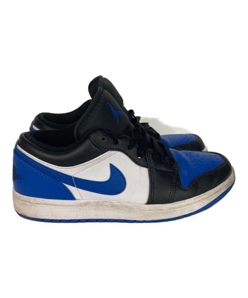 NIKE（ナイキ）NIKE (ナイキ) Air Jordan 1 Low ブルー×ブラック サイズ:25.5の古着・服飾アイテム