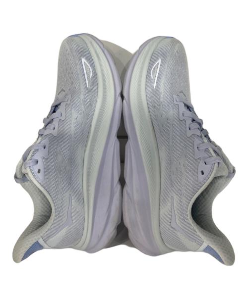 HOKA（ホカ）HOKA (ホカ) W CLIFTON 9 ライトグレー サイズ:24.0の古着・服飾アイテム