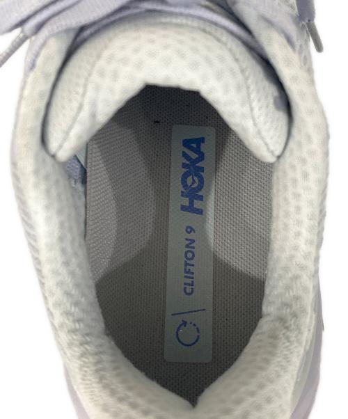 HOKA（ホカ）HOKA (ホカ) W CLIFTON 9 ライトグレー サイズ:24.0の古着・服飾アイテム