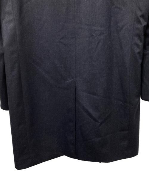 Aquascutum（アクアスキュータム）Aquascutum (アクアスキュータム) AQ NIGEL バルカラーウールコート ネイビー サイズ:表記無しの古着・服飾アイテム