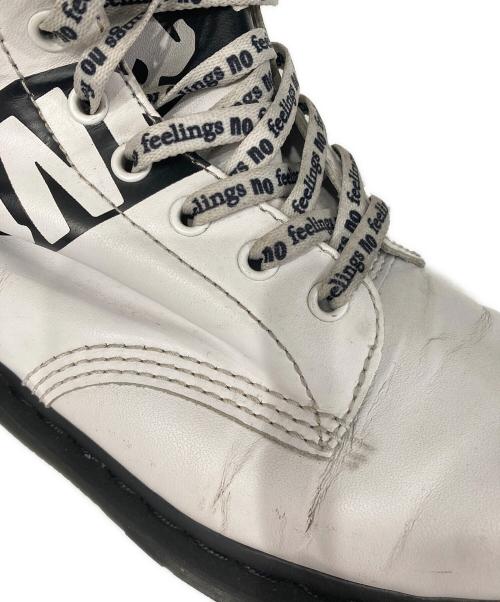 Dr.Martens（ドクターマーチン）Dr.Martens (ドクターマーチン) Sex PISTOLS (セックスピストルズ) 1490 10ホールブーツ セックス・ピストルズ ホワイト サイズ:UK9の古着・服飾アイテム