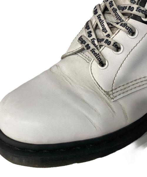 Dr.Martens（ドクターマーチン）Dr.Martens (ドクターマーチン) Sex PISTOLS (セックスピストルズ) 1490 10ホールブーツ セックス・ピストルズ ホワイト サイズ:UK9の古着・服飾アイテム