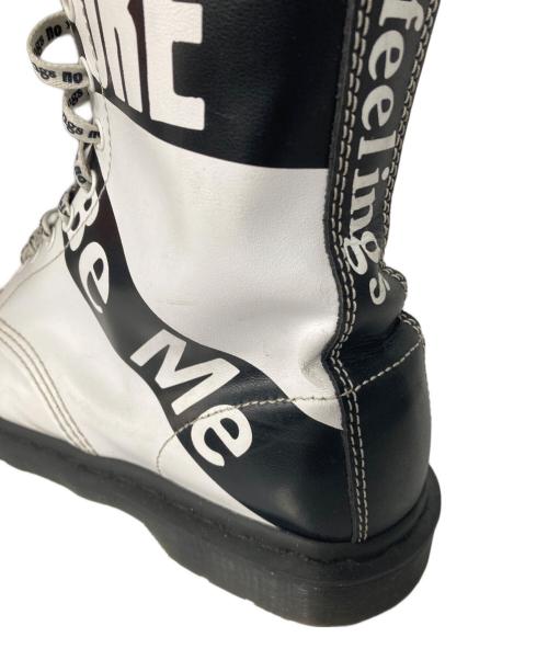 Dr.Martens（ドクターマーチン）Dr.Martens (ドクターマーチン) Sex PISTOLS (セックスピストルズ) 1490 10ホールブーツ セックス・ピストルズ ホワイト サイズ:UK9の古着・服飾アイテム