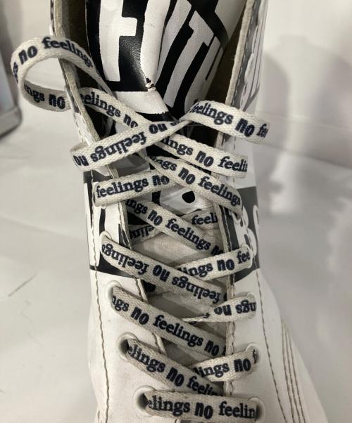 Dr.Martens（ドクターマーチン）Dr.Martens (ドクターマーチン) Sex PISTOLS (セックスピストルズ) 1490 10ホールブーツ セックス・ピストルズ ホワイト サイズ:UK9の古着・服飾アイテム