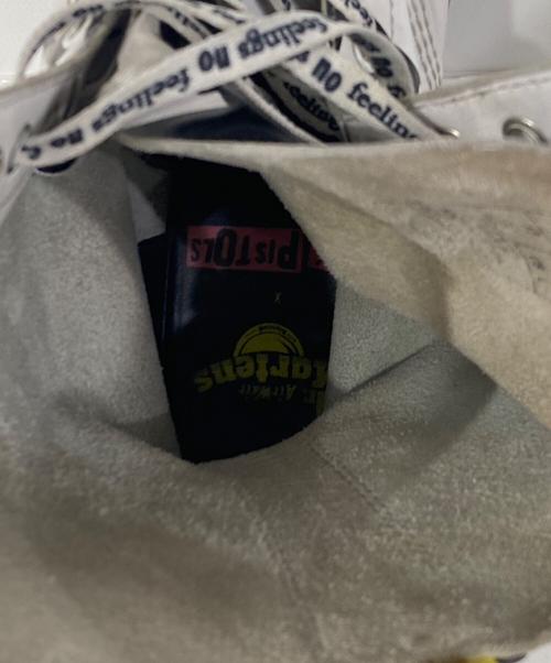 Dr.Martens（ドクターマーチン）Dr.Martens (ドクターマーチン) Sex PISTOLS (セックスピストルズ) 1490 10ホールブーツ セックス・ピストルズ ホワイト サイズ:UK9の古着・服飾アイテム