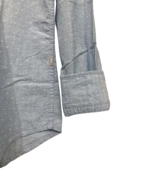 HUGO BOSS（ヒューゴ ボス）HUGO BOSS (ヒューゴ ボス) シャツ ブルー サイズ:S 未使用品の古着・服飾アイテム