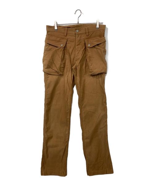 SASSAFRAS（ササフラス）SASSAFRAS (ササフラス) ワークパンツ ブラウン サイズ:Mの古着・服飾アイテム