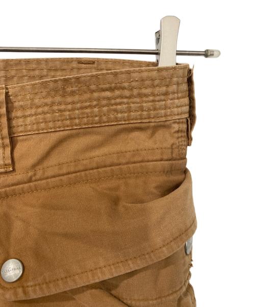 SASSAFRAS（ササフラス）SASSAFRAS (ササフラス) ワークパンツ ブラウン サイズ:Mの古着・服飾アイテム