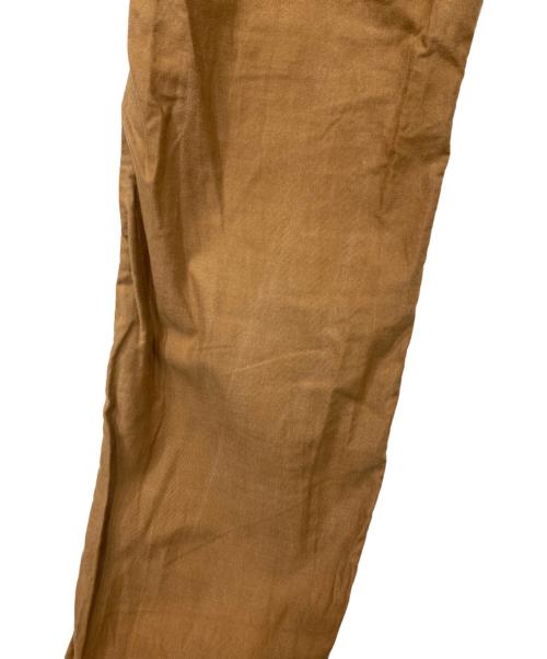 SASSAFRAS（ササフラス）SASSAFRAS (ササフラス) ワークパンツ ブラウン サイズ:Mの古着・服飾アイテム