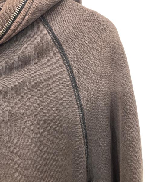 Acne（アクネ）Acne (アクネ) 裏サーマルジップパーカー ブラウン サイズ:Sの古着・服飾アイテム