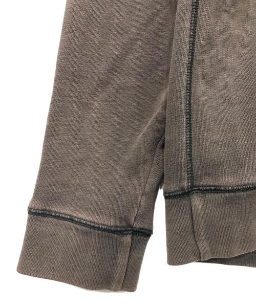 Acne（アクネ）Acne (アクネ) 裏サーマルジップパーカー ブラウン サイズ:Sの古着・服飾アイテム