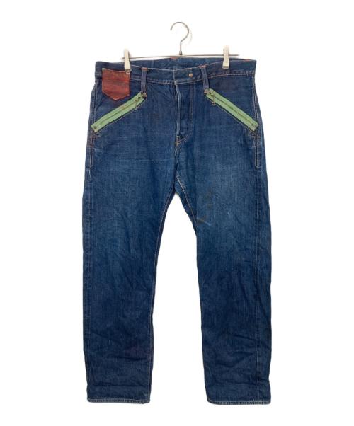 EVISU SIOTANI BROTHERS（エヴィス シオタニブラザーズ）EVISU SIOTANI BROTHERS (エヴィス シオタニブラザーズ) 9055 Philip Goss デニムパンツ インディゴ サイズ:36の古着・服飾アイテム