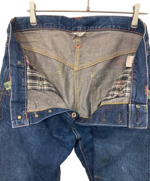 EVISU SIOTANI BROTHERS（エヴィス シオタニブラザーズ）EVISU SIOTANI BROTHERS (エヴィス シオタニブラザーズ) 9055 Philip Goss デニムパンツ インディゴ サイズ:36の古着・服飾アイテム