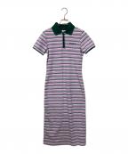 adidas Originalsアディダスオリジナル）の古着「80sドレス」｜グリーン×ピンク