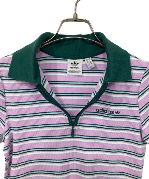 adidas Originals（アディダスオリジナル）adidas originals (アディダスオリジナル) 80sドレス グリーン×ピンク サイズ:XSの古着・服飾アイテム