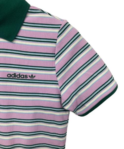 adidas Originals（アディダスオリジナル）adidas originals (アディダスオリジナル) 80sドレス グリーン×ピンク サイズ:XSの古着・服飾アイテム