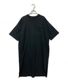 THE NORTHFACE PURPLELABEL（ザ・ノースフェイス パープルレーベル）の古着「H/S Crew Neck Dress」｜ブラック