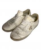 PRADAプラダ）の古着「LANE LEATHER SNEAKER」｜アイボリー
