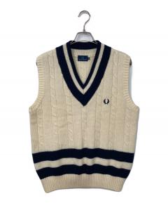 値下げ【美品】MARGARET HOWELL カシミヤ混　ニットベスト 中古・古着通販】MARGARET HOWELL (マーガレットハウエル) カシミヤ混