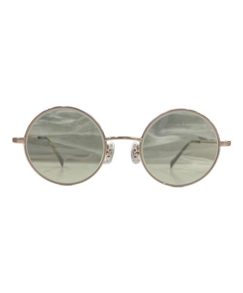 john lennon（ジョン レノン）john lennon (ジョン レノン) 伊達眼鏡 ブラウンの古着・服飾アイテム