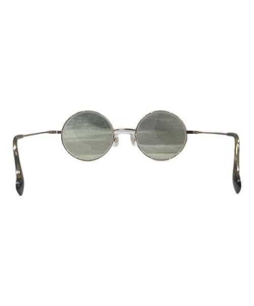 john lennon（ジョン レノン）john lennon (ジョン レノン) 伊達眼鏡 ブラウンの古着・服飾アイテム