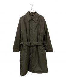 UNIQLO（ユニクロ）の古着「パデッドステンカラーコート」｜オリーブ
