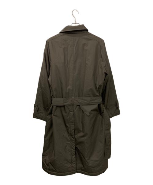 UNIQLO（ユニクロ）UNIQLO (ユニクロ) パデッドステンカラーコート オリーブ サイズ:Lの古着・服飾アイテム
