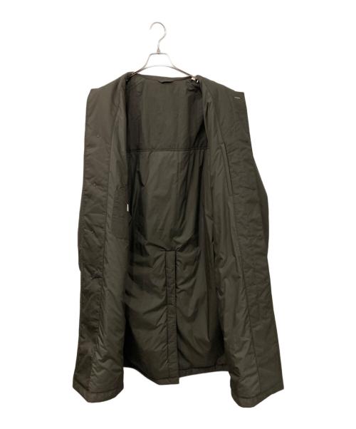 UNIQLO（ユニクロ）UNIQLO (ユニクロ) パデッドステンカラーコート オリーブ サイズ:Lの古着・服飾アイテム
